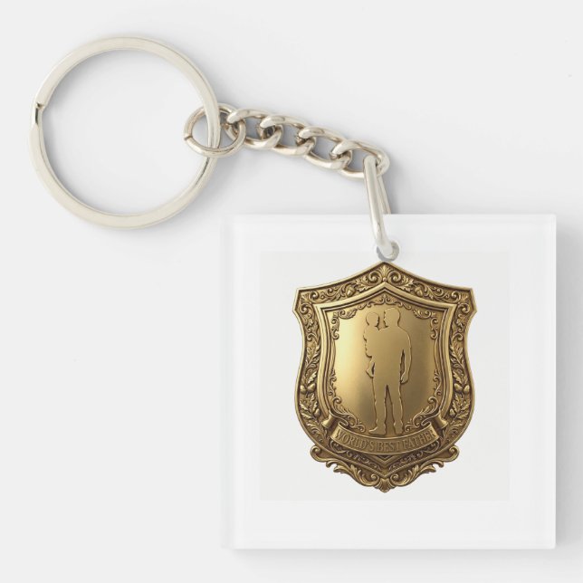 Fathers Day Key Ring (Front)