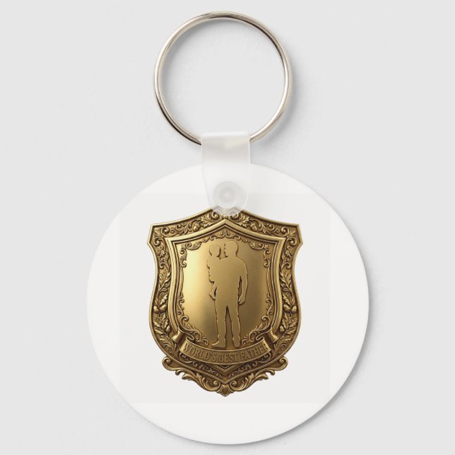 Fathers Day Key Ring (Front)