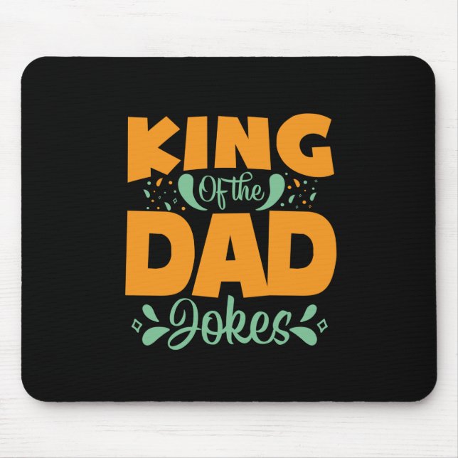 Father's Day King Of The Dad Mouse Pad (Front)