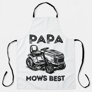 Fathers Day Lawn Tractor Riding Lawn Mower Apron