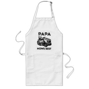 Fathers Day Lawn Tractor Riding Lawn Mower Long Apron