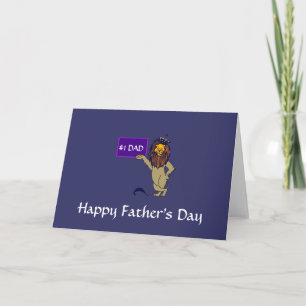 Father's Day Lion Card