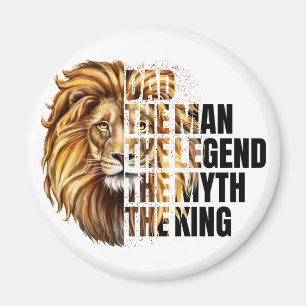 Father's Day Lion Magnet