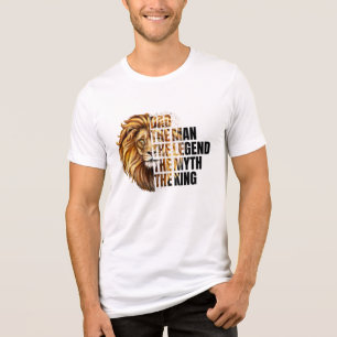 Father's Day Lion Tri-Blend Shirt