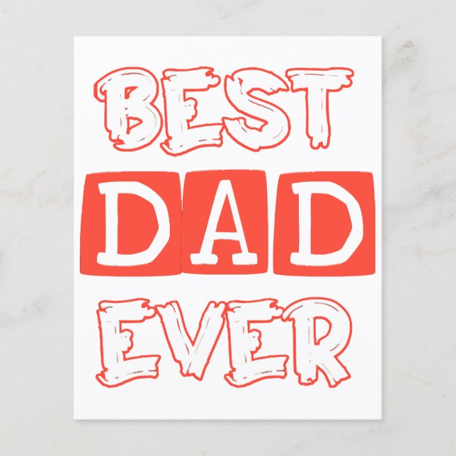 Fathers day love Best Dad Ever - Stylish Tribute t (Front)