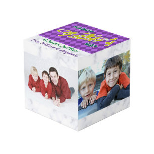 Father's Day Love Photo Collage 4 Pictures Cube