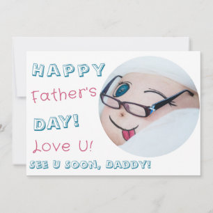 Father's Day Love U Daddy Pregnancy Announcement