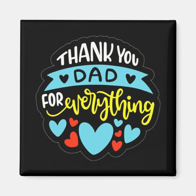 Fathers Day Magnet  (Front)