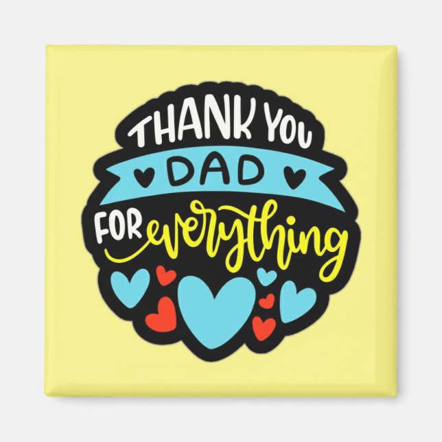 Fathers Day Magnet  (Front)