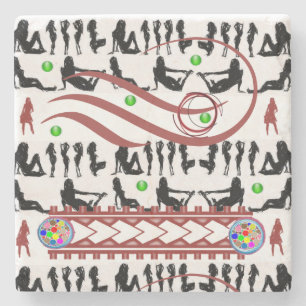 Father's Day Marble Stone Coaster