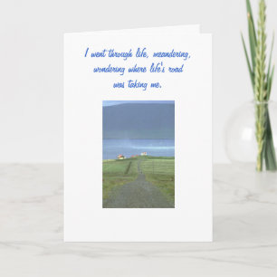 "Father's Day" Meandering Card