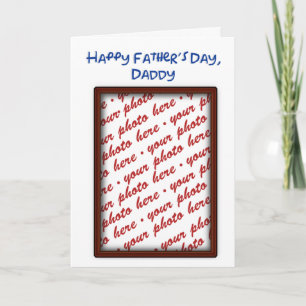 Father's Day Memento Frame Card