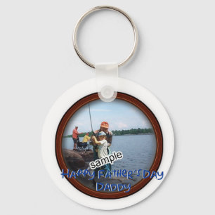 Father's Day Memento Frame Key Ring