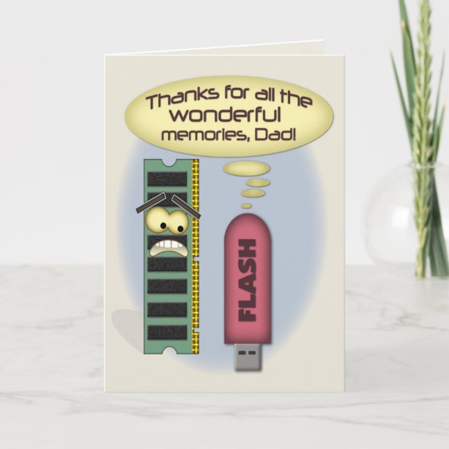 Father's Day Memories Card (Front)