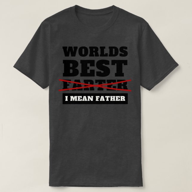 Fathers Day Mens Shirt Birthday Gifts from Daughte (Design Front)