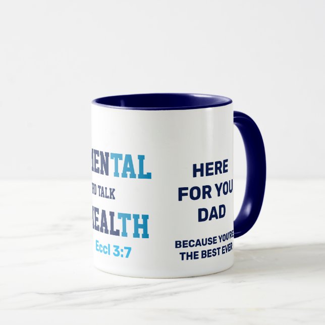  FATHER'S DAY Mental Health Mug (Front Right)