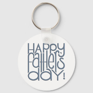 Fathers Day metal Keyring