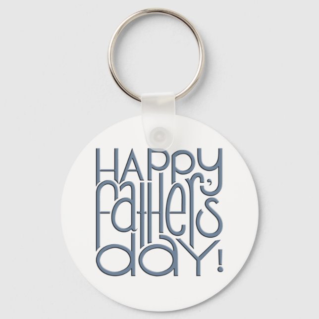 Fathers Day metal Keyring (Front)