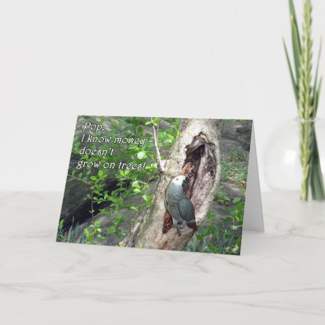 Father's Day Money Tree Card (Front)