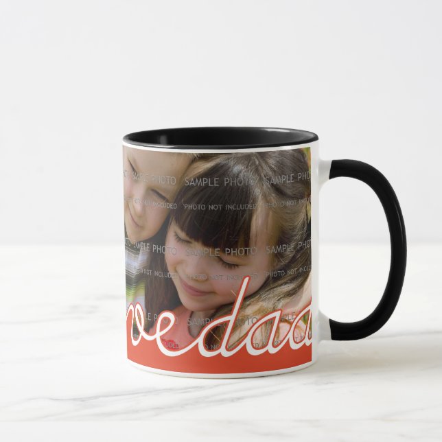 Father's Day Mugs with Photo | We Love Dad Mugs (Right)