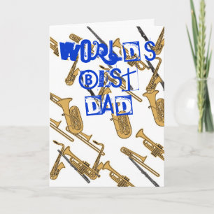 Fathers Day musician card