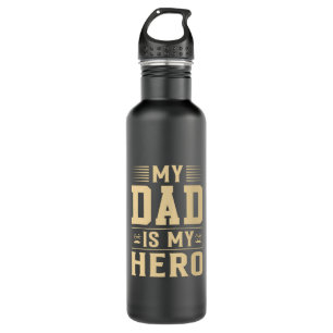 Father's Day My Dad Is My Hero 710 Ml Water Bottle