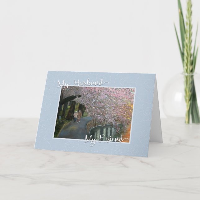 Father's Day My Husband, Friend Card (Front)