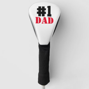 Father's Day Number 1 Dad Golf Head Cover