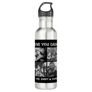 Father's Day or Birthday Gift   Love You Daddy     710 Ml Water Bottle