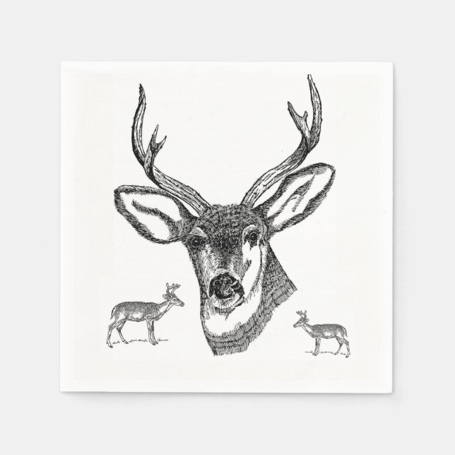 Father's Day Paper Napkins (Front)