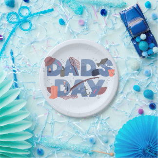 Father's Day Paper Plates
