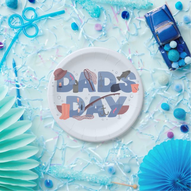 Father's Day Paper Plates (Party)