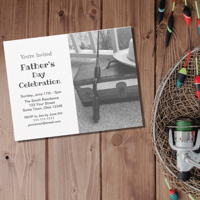 Father's Day Party Celebration Invitation (Creator Uploaded)