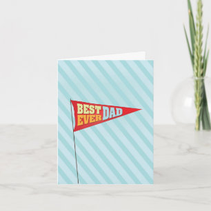 Father's Day Pennant  Card
