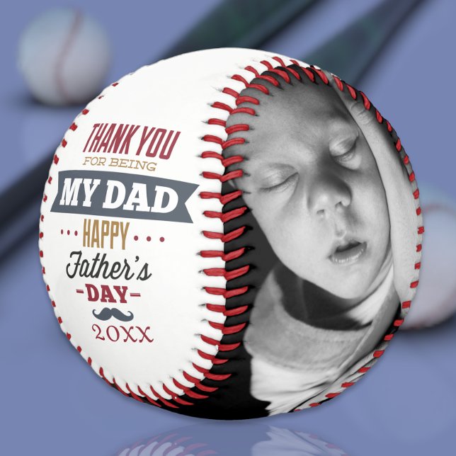 Fathers Day Personalised Unique One Of A Kind Baseball (Creator Uploaded)