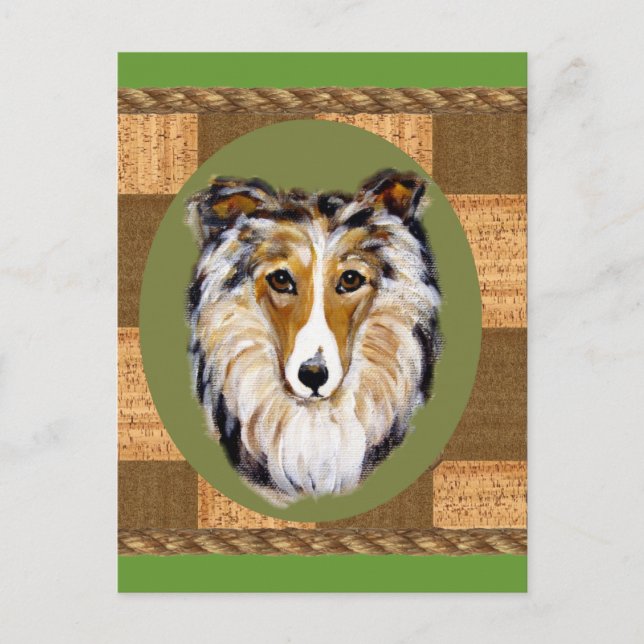 Fathers Day Pet Products Postcard (Front)
