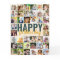 Father's Day Photo Collage Big Personalised Card