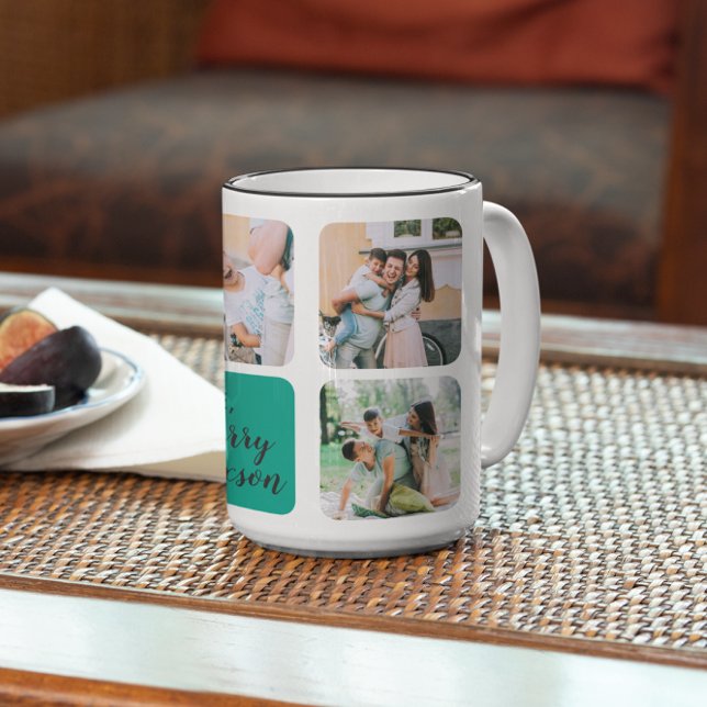 Father's Day Photo Collage Mug (Creator Uploaded)