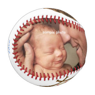 Father's Day, Photo, Custom Baseball