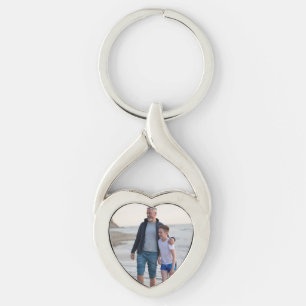 Father's day Photo Key Ring