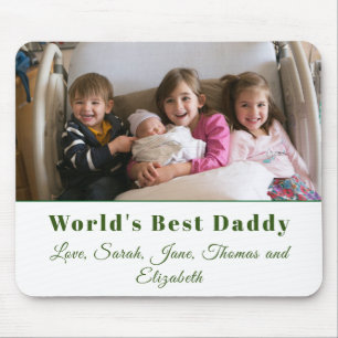 Father's Day Photo  Mouse Pad