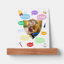 Fathers Day Photo Word Clouds Best Dad Father