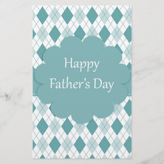 Fathers Day plaid (Front)