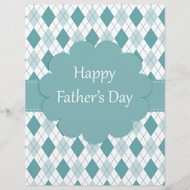 Fathers Day plaid (Front)