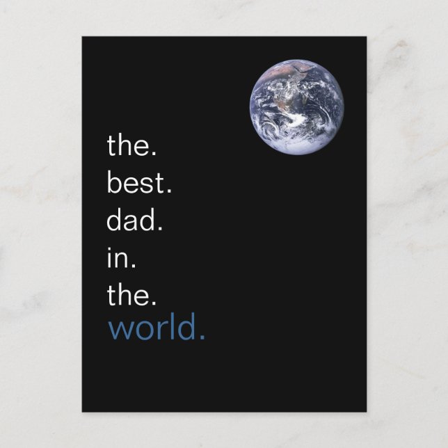 Father's Day Postcard (Front)