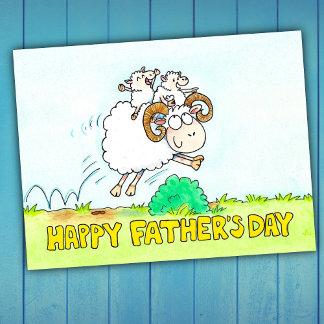 Father's Day Postcard
