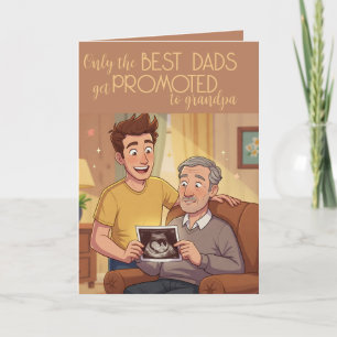 Father's Day Pregnancy Announcement card