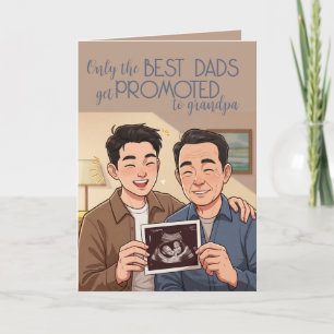 Father's Day Pregnancy Announcement card