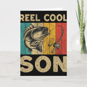 Father's Day Present Funny Fishing Reel Cool Son Card