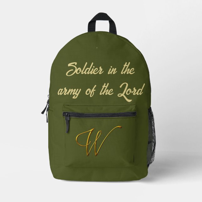 Father's Day Print Cut Sew Backpack (Front)